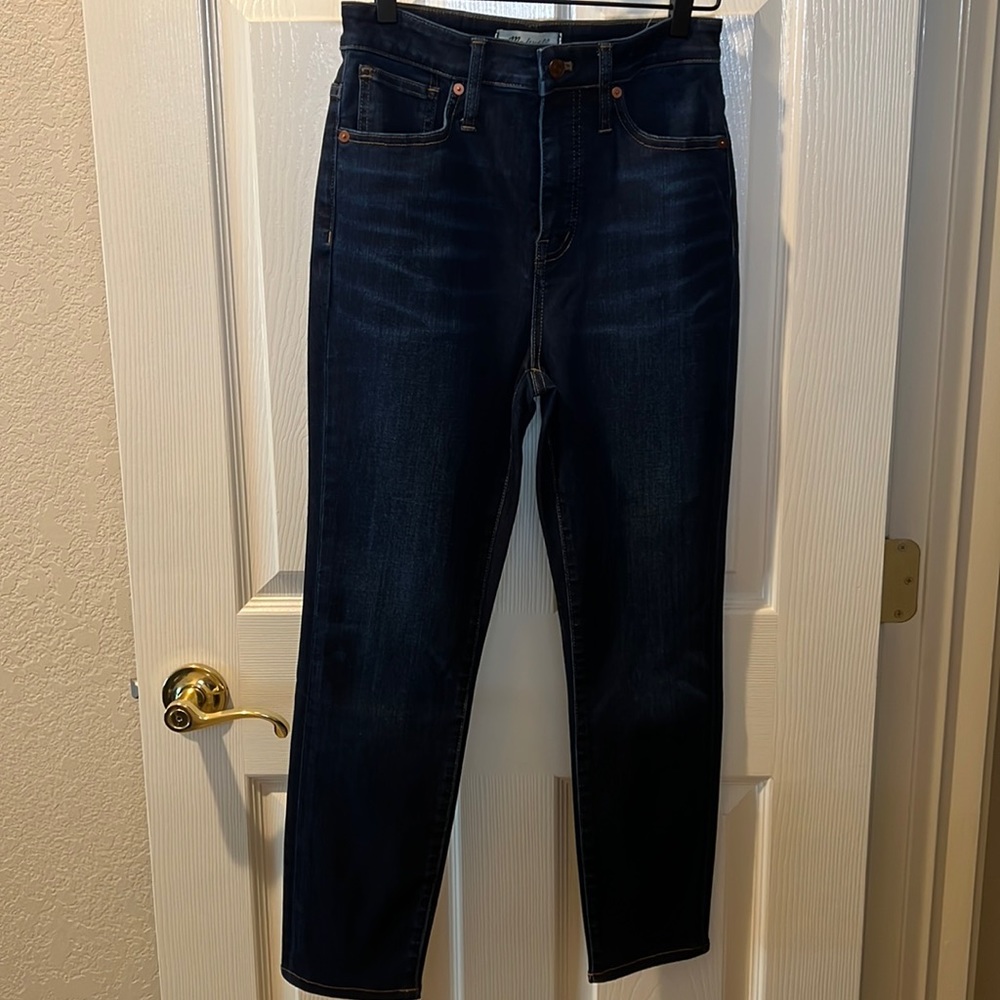 Madewell curvy high rise skinny